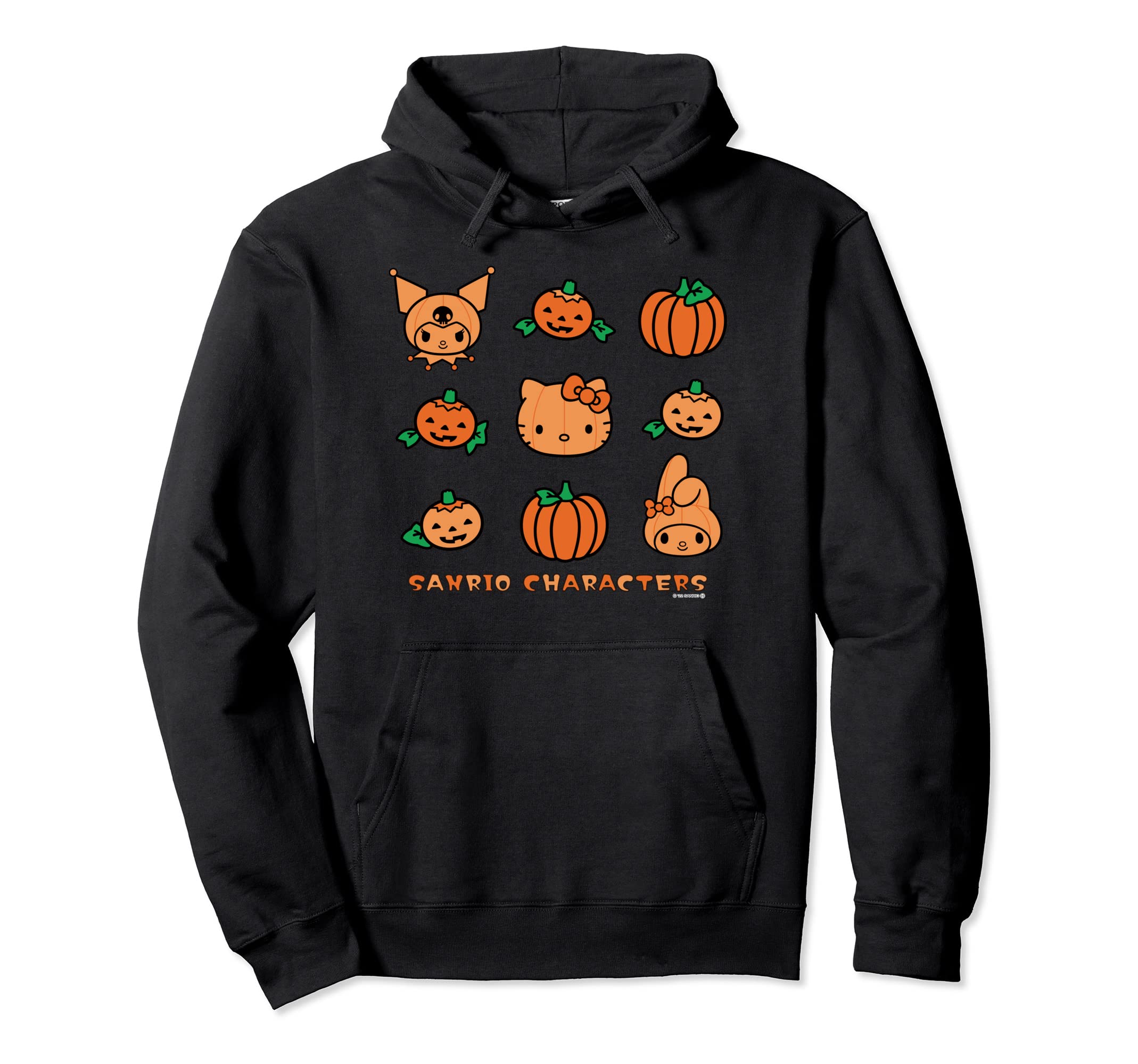 

US Design Sanrio Персонажи Тыквенная парка [Специальный Хэллоуин] чёрный