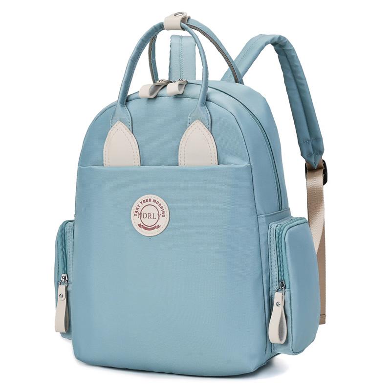 New Fashion Women's Lunch Bag High Quality Large Capacity Mummy bag Simple Style Waterproof Multifunctional Backpack Women