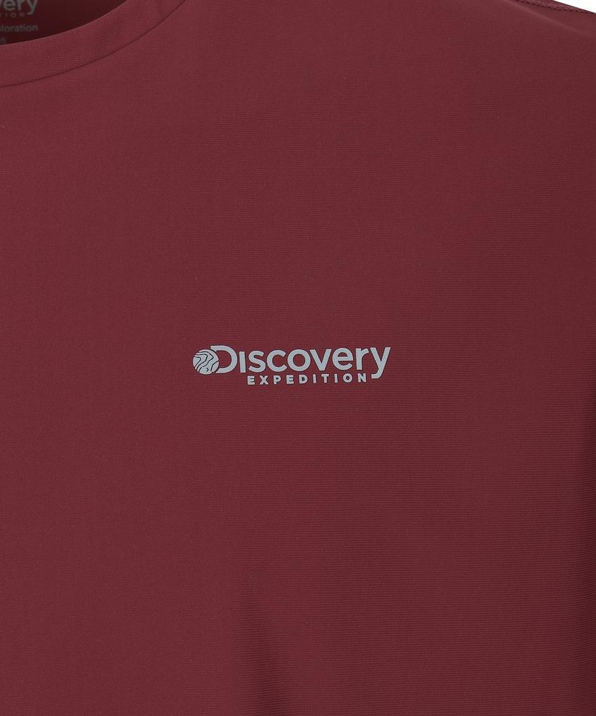 DISCOVERY EXPEDITION Men'S Performance Running T-Shirt (Burgundy)