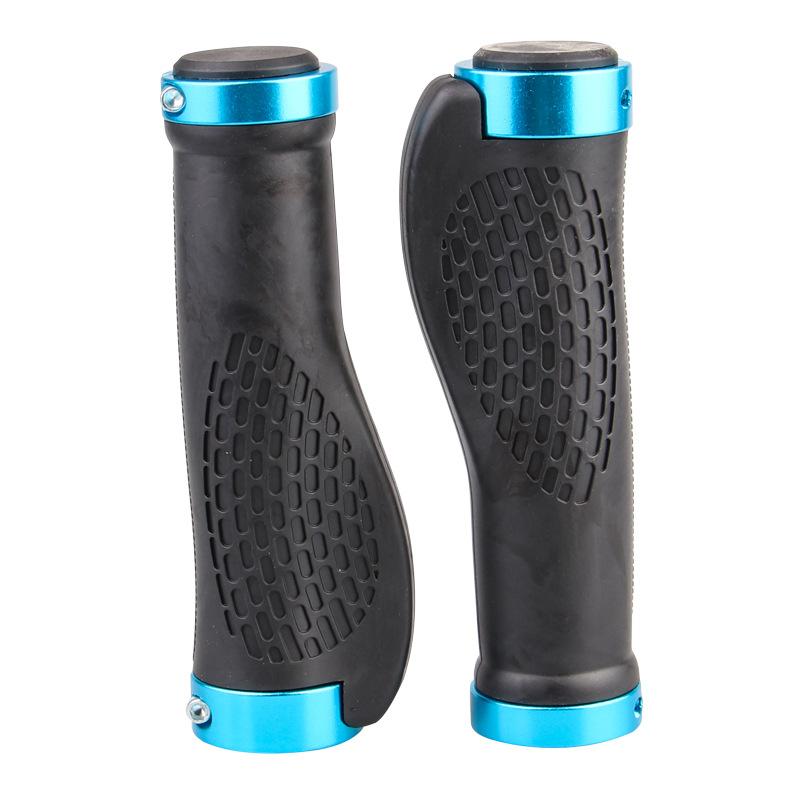 6 Farben Ergonomische Fahrrad-Lenkergriffe Gummi Lock-on MTB Fahrrad-Lenkergriffe Radfahren Fahrrad-Roller-Lenkergriffe