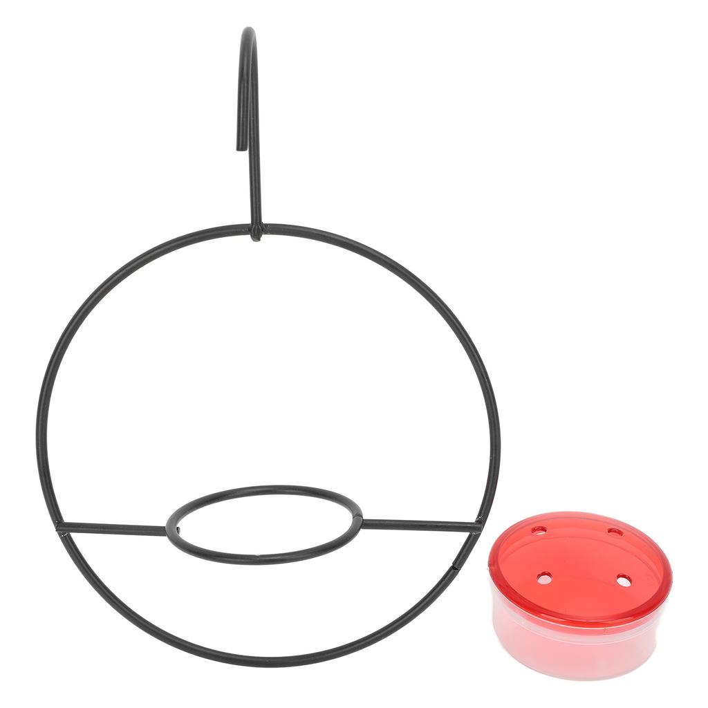 Hummingbird Feeder Beautiful Lightweight Hanging Bird Feeder with 4 Ports for Outdoor Backyard