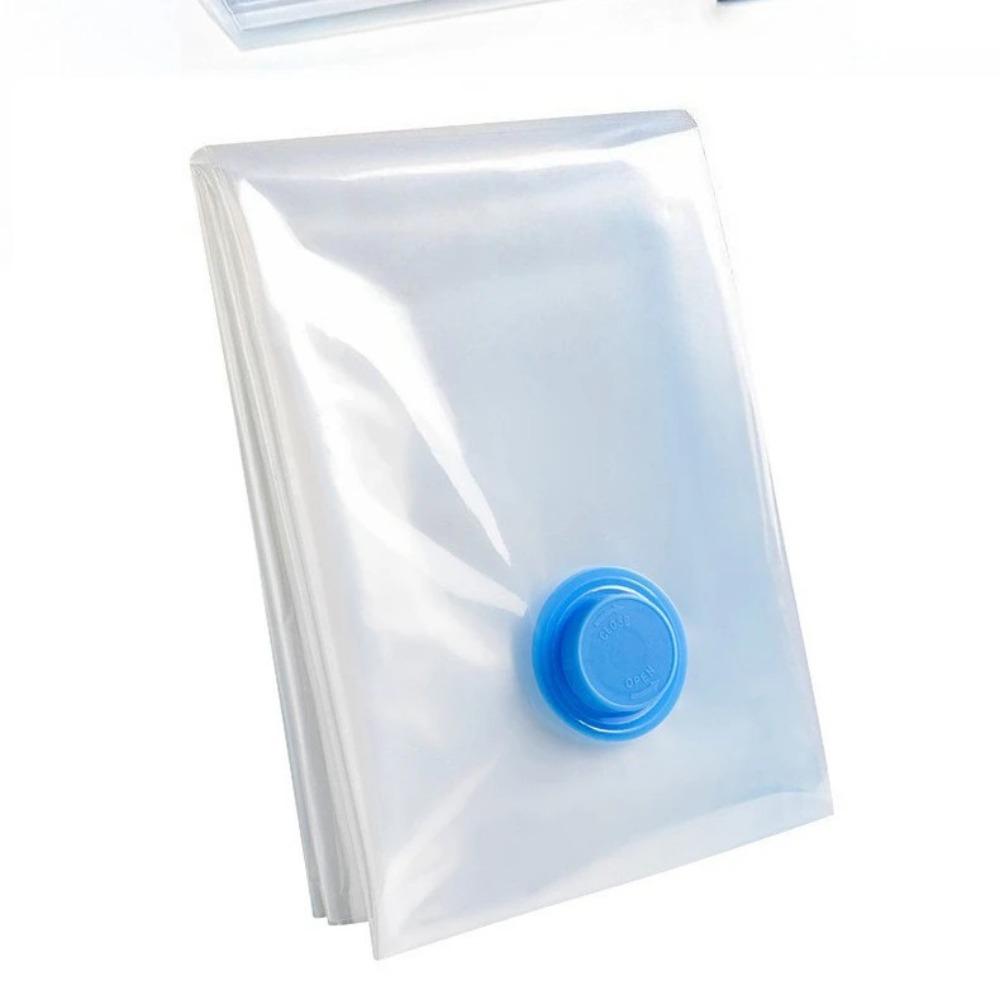 1 Piece Vacuum Storage Bags with Valve Folding Compressed Space Saving Clothes Storage Big Size for Towel Cloth Blanket