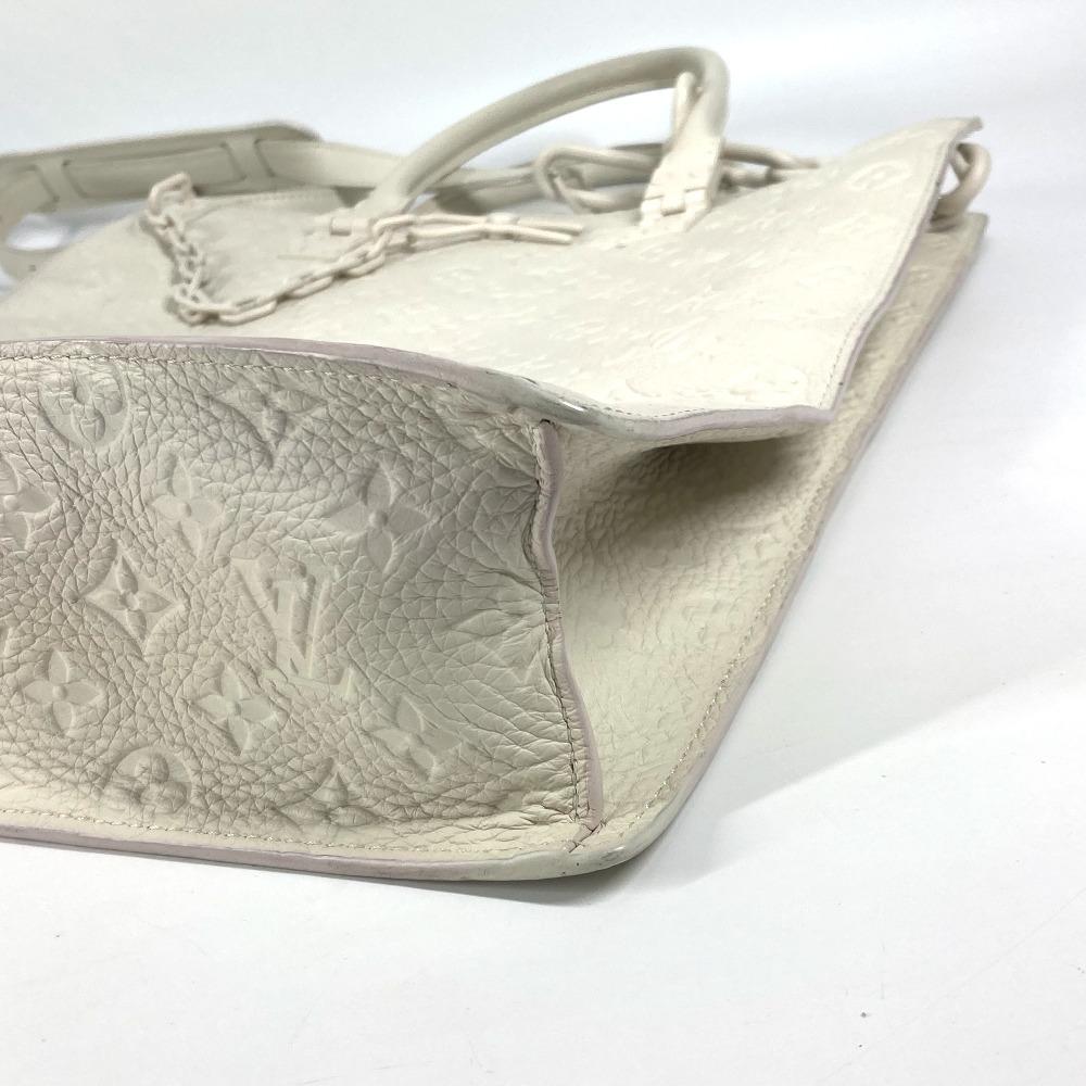Louis Vuitton M53265 MonogramTaurillon Clemence Sac Plat 2WAY Hand Bag Tote Bag
