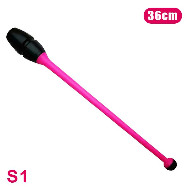 

36/41 см Стержень для художественной гимнастики Гимнастическая палочка Тренировочное оборудование Ритмическая фитнес Детская тренировка Соревновательный стержень 36cm