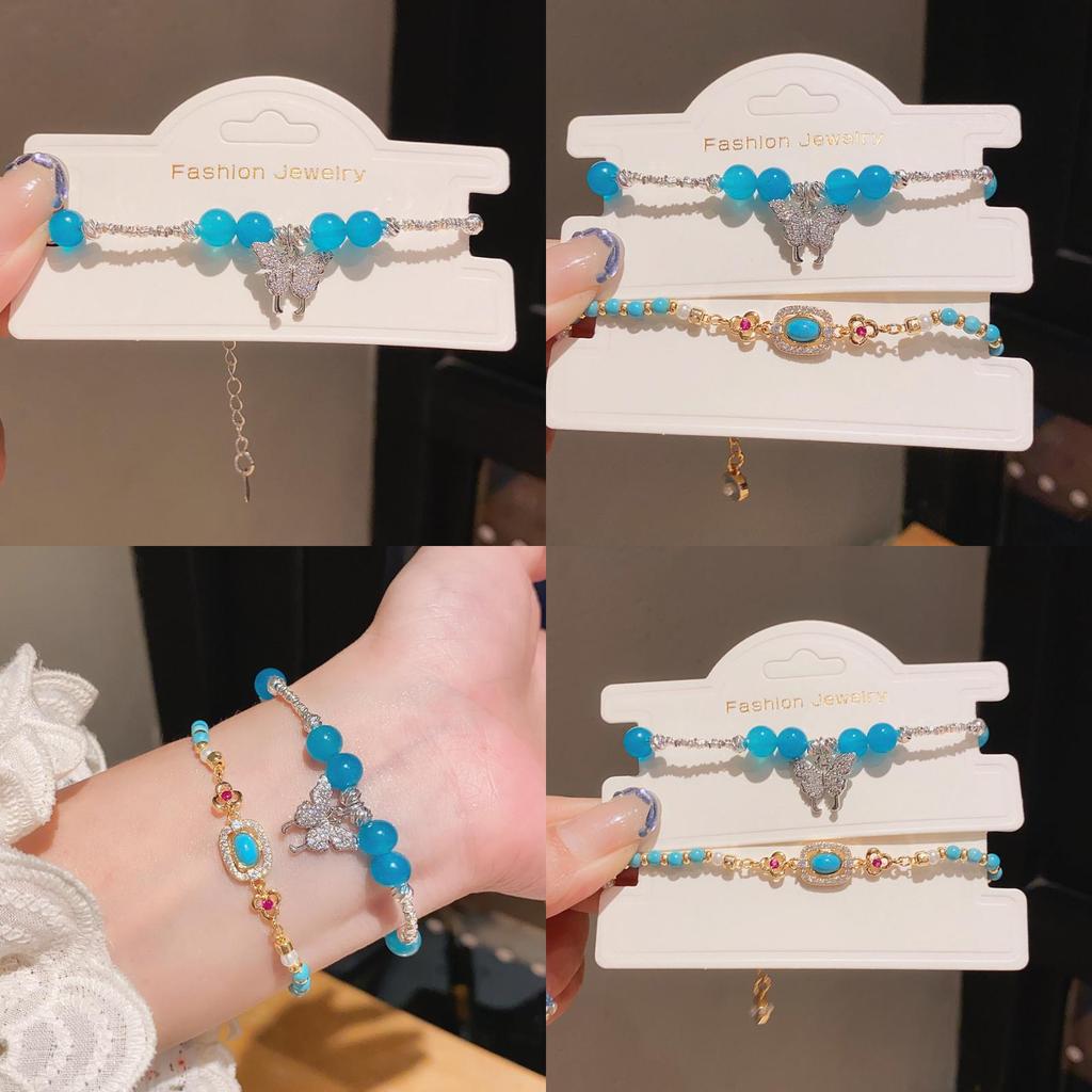 Butterfly Silver Pendant Bracelet For Women With Luxury Style Perfect For Gift Giving