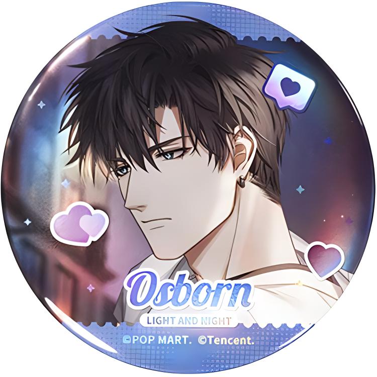 New POP MART Light And Night Collection, Trend Based Product Tinplate Badges PPMT-2408-0014