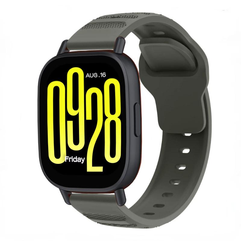 

Sports Silicone Strap for Redmi Watch 5 Active/Lite Huawei Watch GT4/5/6 Pro Bracelet Wristband for Amazfit Active 2/Bip 6 Band for 22mm band армия зеленый