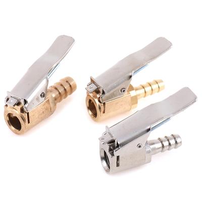 Samochód Auto Brass 6/8Mm Koło opony Uchwyt pneumatyczny Pompka inflatora Złącze zacisku zaworu