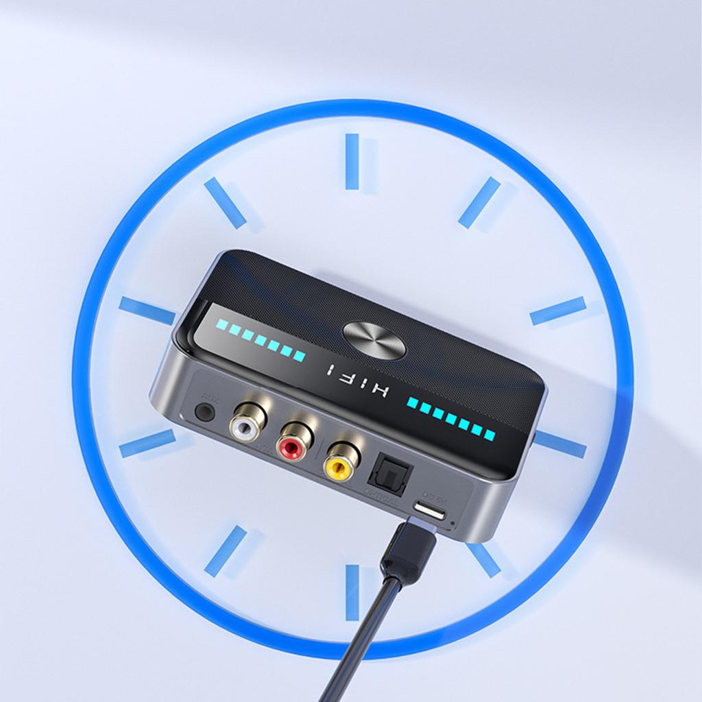 5.3 Bluetooth Receiver NFC Bluetooth Adapter Coaxial Optical Fiber HiFi Bluetooth Transmitter Universal