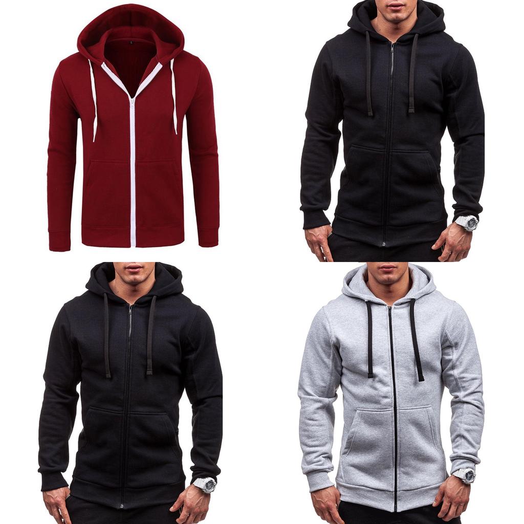 Men's Outwear Winter Hoodies Comfortable Warm Jumper Coat With Soft Material