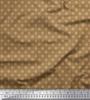 Soimoi Japan Crepe Satin Fabric Swimming Ring Small Printed Craft Fabric by the metre 42 Inch