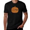 Pumpkin Tshirt Casual All Match Short Sleeve Tshirt
