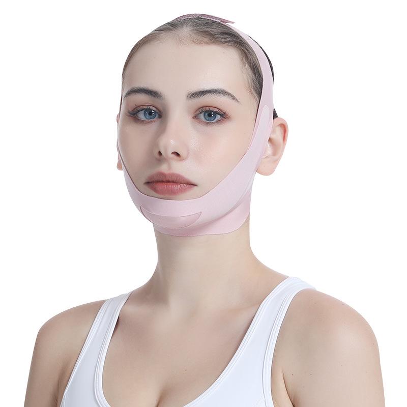 International Pink V-Face Slimming and Lifting Sleep Mask for a Sculpted Look