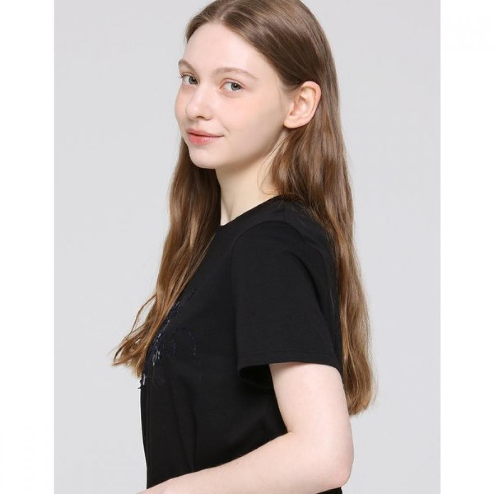 SON JUNG WAN Women Embroidery Flare T shirT Zdr6262201