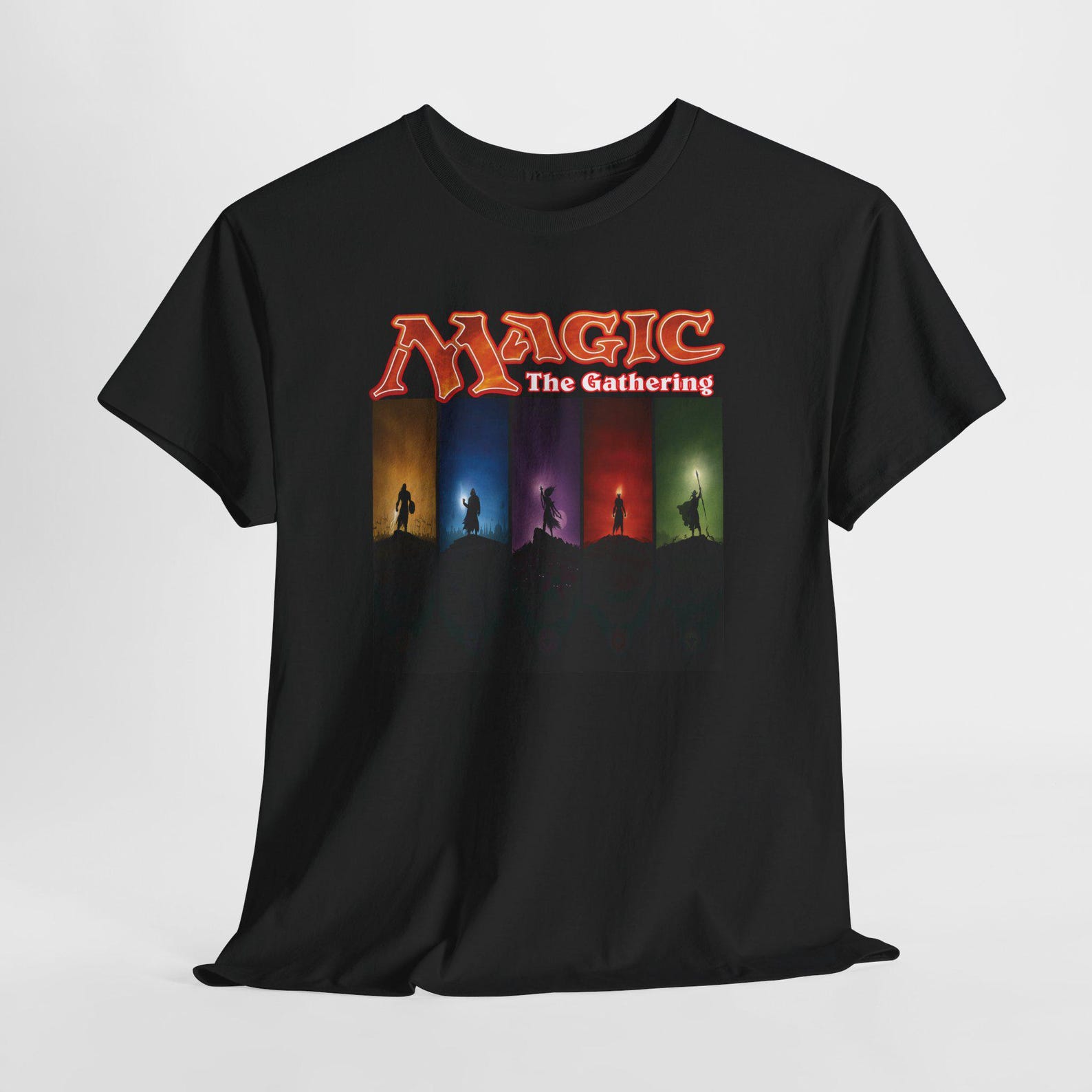 Magic The Gathering Men s Black Tees T-Shirt Size S-5XL XL