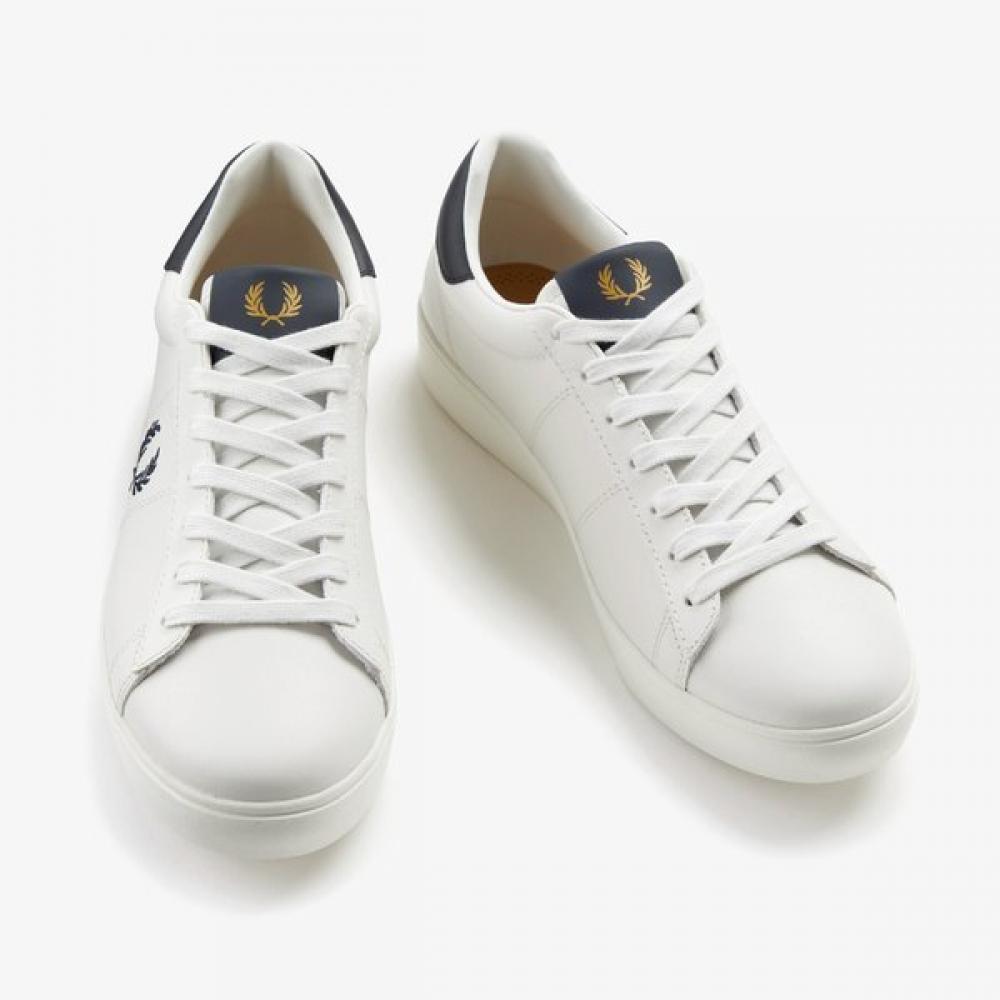 

Fred Perry Unisex Leather Shoes New Spencer Leather Sfpu2434334 254 290