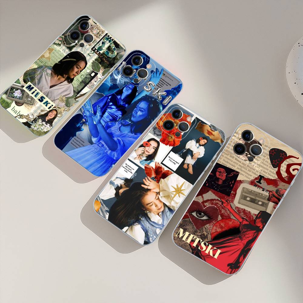 Popular Singer M-Mitski Fit For IPhone 16 15 Promax Phone Case IPhone 14 11 12 High End 13 Pro Silicone