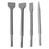 4pcs Pointed Chisel Hammer Drill Chisel SDS Plus Shank Masonry Chisel Bits  For Concrete Structure