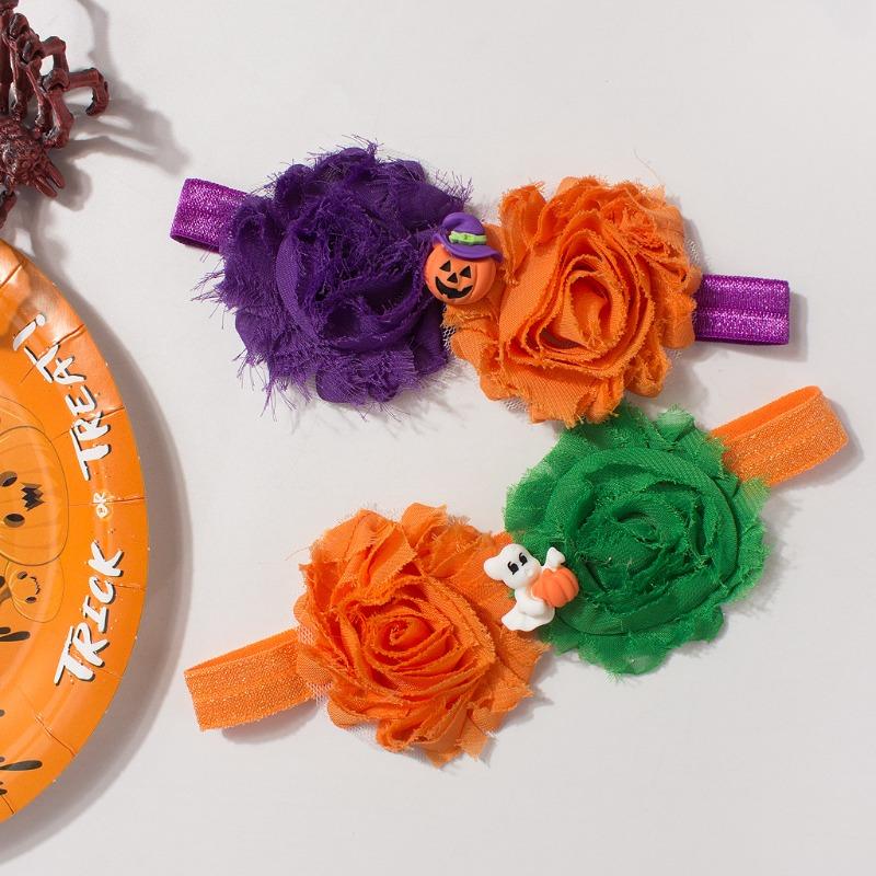 New Halloween Baby Headband Cute Funny Sunflower Children's Headband Halloween Day Baby Hair Accessories
