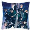Attack On Titan Pillow Case Home Decoration Polyester Cushion Cover for Sofa Bedroom Throw Pillow Cover Housse De Coussin