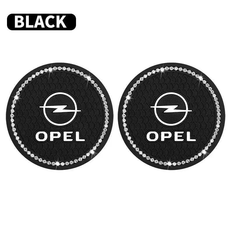 Czsvdy1 Czprfz1 Car Diamond Coaster Water Cup Mat Interior Decoration For Opel Insignia Astra H G J Antara Vectra Vivaro Corsa C D Zafira B