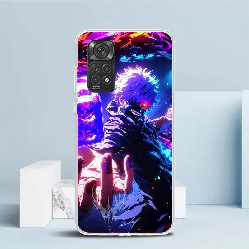 G-Ghoul Tokyo Kaneki Ken Soft Cover for Xiaomi Redmi Note 15 14 13 12 Pro Plus Phone Case 14S 11S 11T 11E 10S 10 4G Pattern Shel