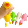 Jouets anti-stress pour enfants, canard, oie, mignons animaux Kawaii, jouets d'aération pour enfants et adultes, jouets extensibles de décompression pour enfants