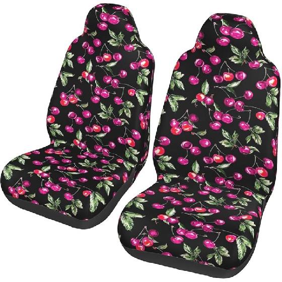 Beach Starfish Print Car Seat Covers For Women Men Ocean Theme Car Seat Cushion Bucket Seat Protector Fits For Car SUV Sedan Truck Universal Auto