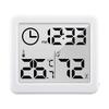 Multifunktions-Thermometer Hygrometer Automatische elektronische Temperatur-Feuchtigkeitsüberwachungsuhr 3,2 Zoll großer LCD-Bildschirm