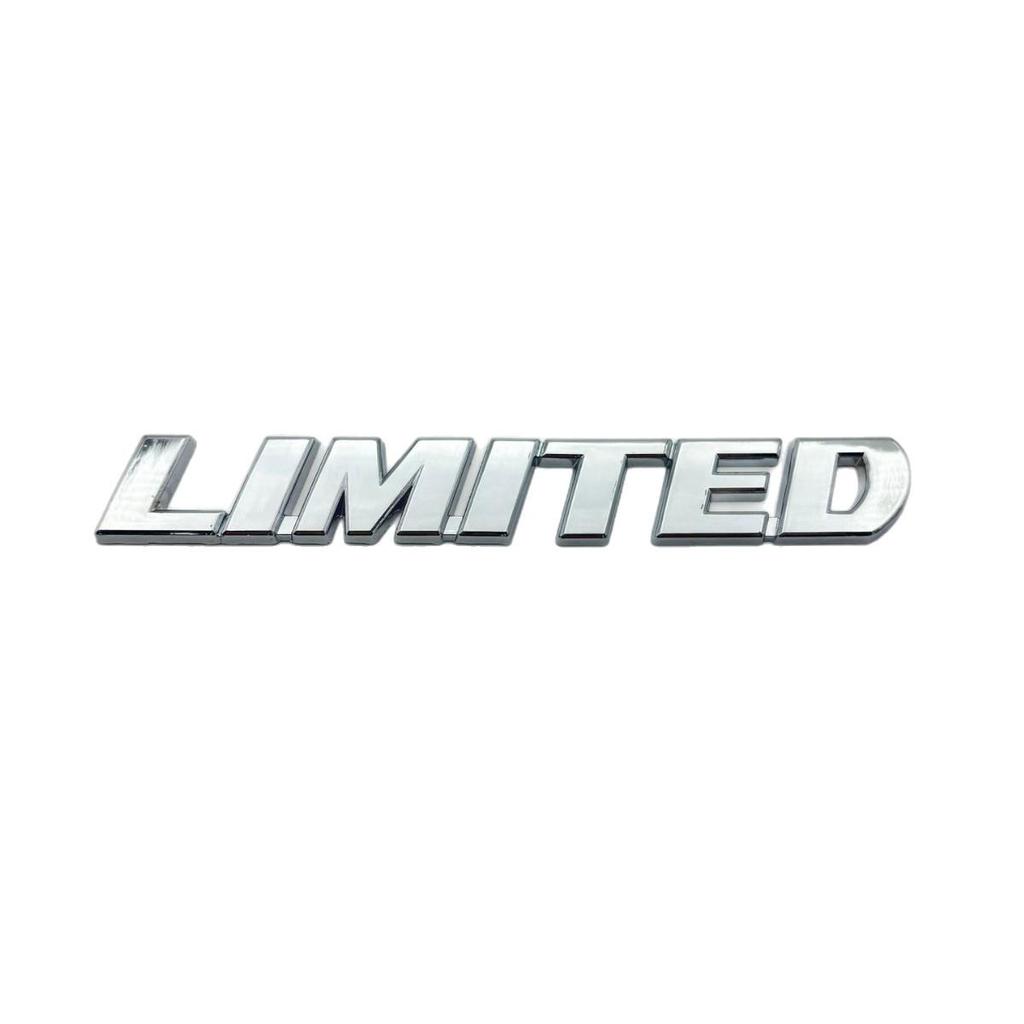 Toyota LIMITED Emblem Badge for Customization