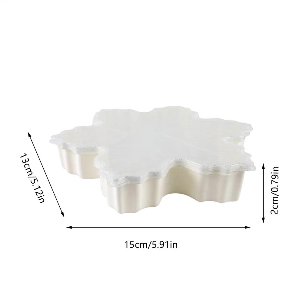 Snack Tray Portable Food Organizer Holiday Snack Box Container For Treats Nuts Fruit Popcorn Dip Dessert Party Table