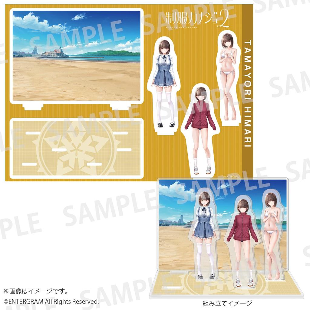 Uniform Girlfriend 2 Diorama Acrylic Figure Tamayori Himari