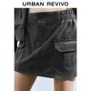 UR Women's Autumn Casual Patch Pocket Short Skirt