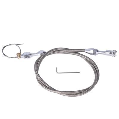 Câble d'accélérateur à poignée tournante 36 pouces 91,44 cm Acier inoxydable Remplacement pour moteurs Chevy LS1 4.8L 5.3L 5.7L 6.0L