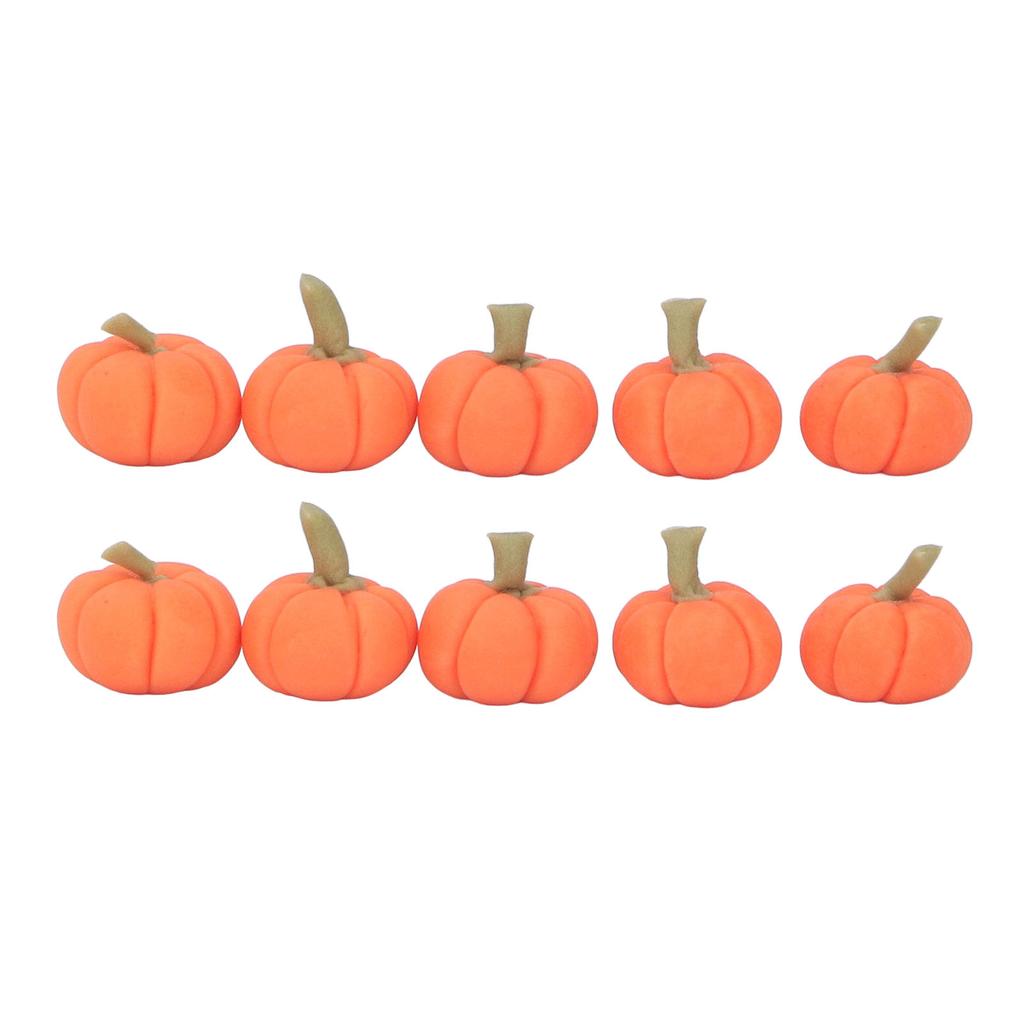 10ks 1:12 Minipumpiček pro panenkový domeček Umělá hlína Realistická dekorace Mini Falešná úroda