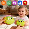 Interactive Crocodile Hand Chime Toy for Infants & Youngsters - Soothing & Stimulating Sensory Play, Durable ABS Material