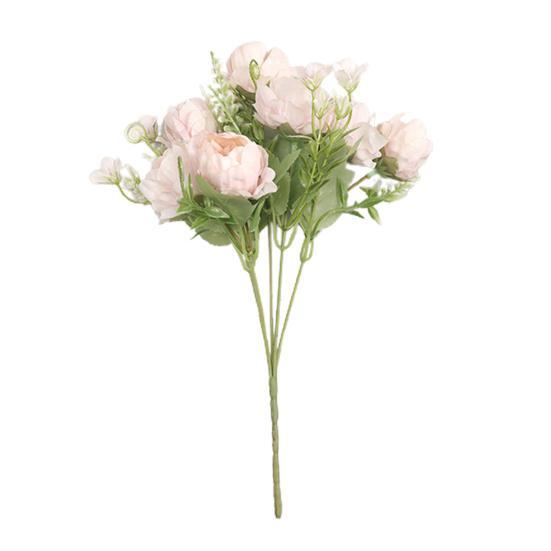 

1шт искусственный пион поддельные цветок дома свадьба мебель украшения розовый