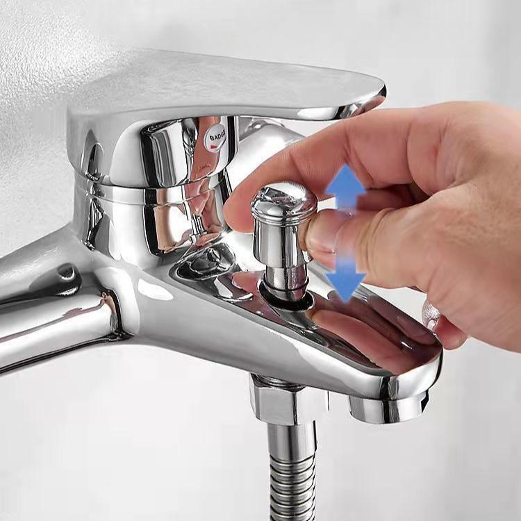 Wall Mounted Shower Faucet Mixing Valve Bathroom Hot Cold Water Mixer Tap Household Toilet Mixer Bathtub Faucet