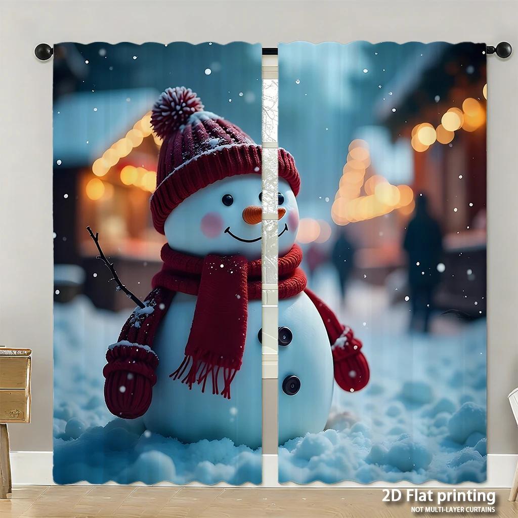 Piece Set High Definition Digital Printed Curtainsthanksgiving Style Pheasant Orange Pumpkins Autumn Leaveshome Decoration Curtain Polyester