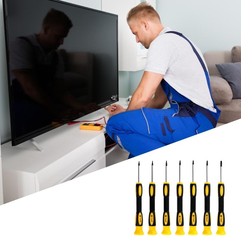 High Durability Comfortable Grip Magnetic Screwdriver Suitable for Precise Electronics Repair Professional Hobbyists Use