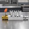 Pneumatic Manifold with Ball Valve Industrial-Grade for Technicians, Mechanics