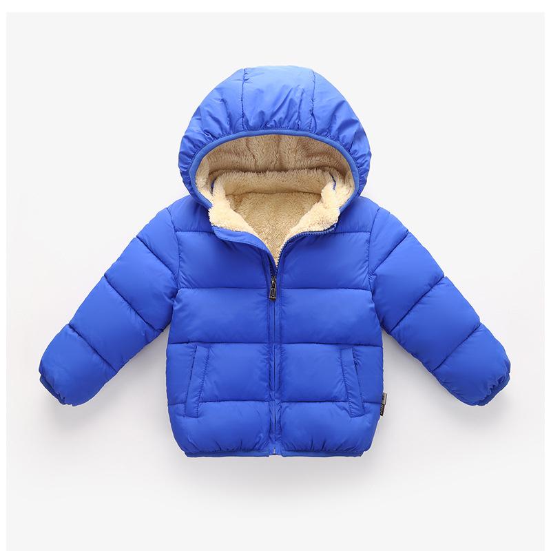 Baby Kinder Jungen Jacken Winter Dicke Mäntel Warme Kaschmir Oberbekleidung Für Mädchen Kapuzenjacke Kinderkleidung 1-6J Kleinkind Übermantel