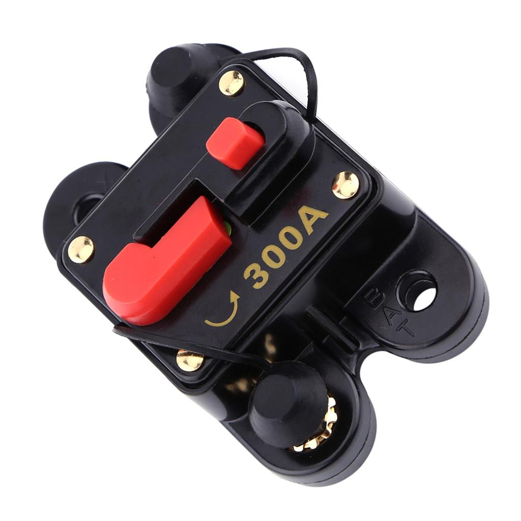 DC12V Schutzschalter für Auto Marine Boot Fahrrad Stereo Audio Reset Sicherung(300A)