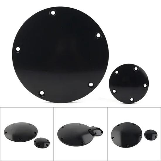 5-Hole Smooth Domed Derby Timing Timer Cover for Harley Heritage Softail Road Glide Custom FLTRX & for '99-'17 Dyna