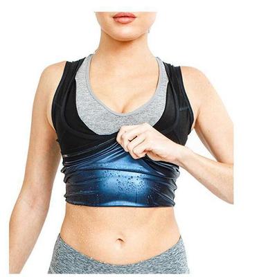 Unisex Body Shaper Sweat Vest - Tummy Control & Fat Burning for Running, Sports, and Yoga