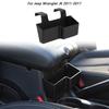 Black Front Center Console Armrest Storage Box Tray For Jeep Wrangler JK 2011-17