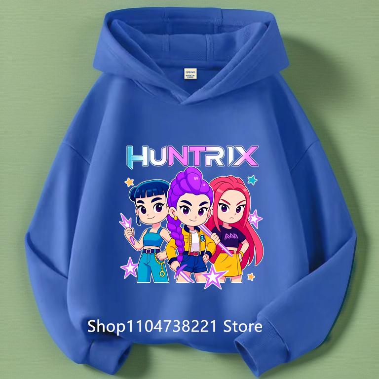 Kpop Huntrix Sweat à Capuche – Streetwear Hip-Hop Pull à