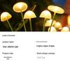 Solar Jellyfish Lights for Garden and Camping - Perfect for Courtyards, Parties, and Christmas Decorations