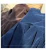 Autumn 2021 Japanese-Korean Corduroy Literary Dress - Women's Long-Sleeve Midi Skirt