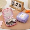 Small Storage Bag Cartoon Sanitary Napkin Bag Women Pouch Napkin Cosmetic Bags Organizer Ladies MakeupBag Girls Hygiene Pad Bags